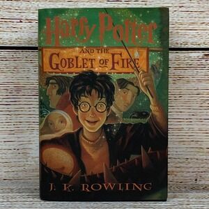 Harry‎ Potter and the Goblet of Fire [2000 Hardcover] Book J.K. Rowling